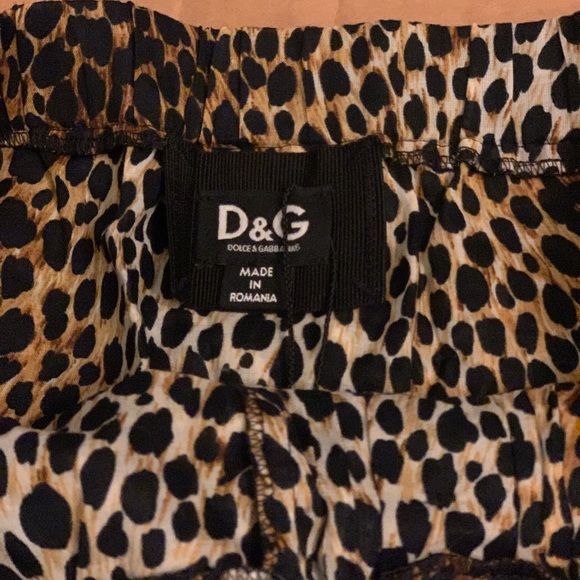 NWT D&G Dolce & Gabbana Animal Print Skirt - Picture 4 of 4